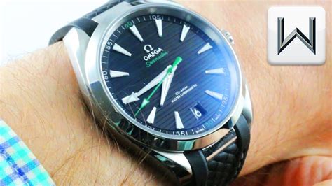 omega sergio garcia watch|Omega Seamaster Aqua Terra Sergio Garcia Signature Model .